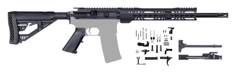 ar15 rifle kit 16 inch 556 nato 12 inch keymod 205111