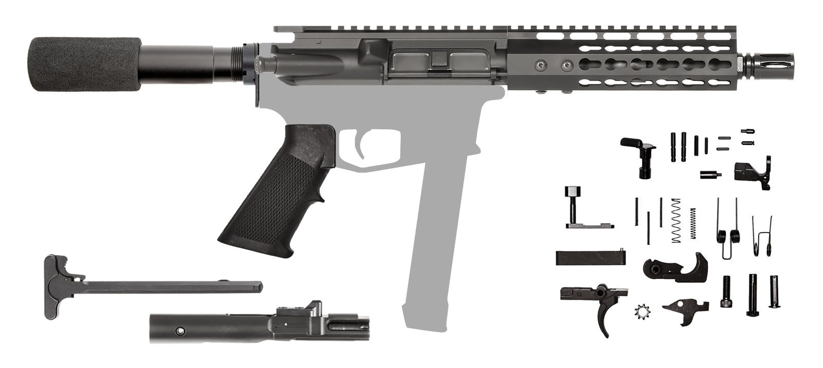 AR-9 AR Pistol Kit 7.5