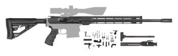AR-10 Creedmoor Rifle Kit - 20"/ 6.5 Creedmoor/ 1:8 / 15" CBC M-LOK AR-10 Handguard / Afterburner Compensator / BCG / Charging Handle / AR-10 Buttstock Kit / AR-10 Lower Parts Kit