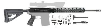AR-10 Rifle Kit – 20″ / 308 WIN / 1:10 / 15″ CBC Industries Keymod AR-10 Handguard / Rail / Bolt Carrier Group / Charging Handle / AR-10 Buttstock Kit / AR-10 Lower Parts Kit