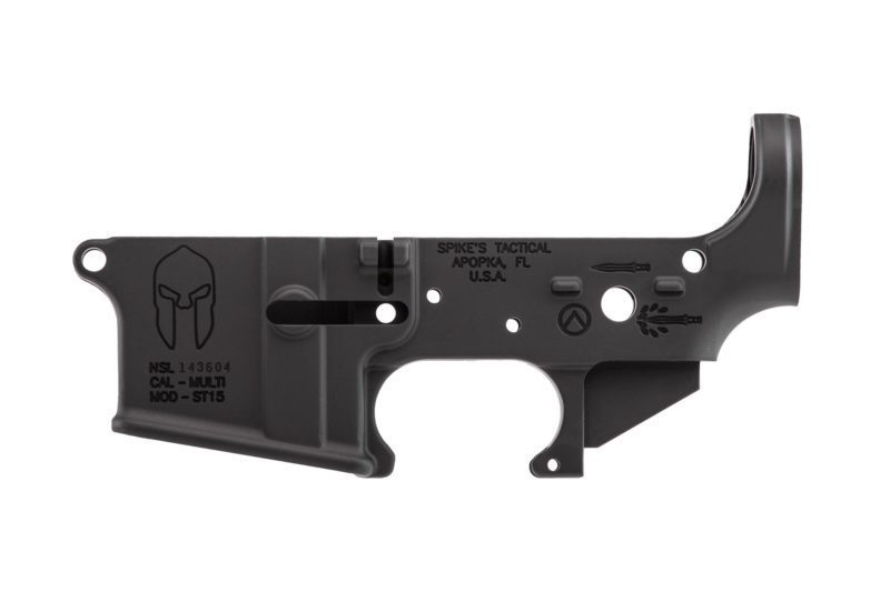 ar15-spikes-tactical-stripped-lower-receiver-spartan-logo-anodized-black-900222-3