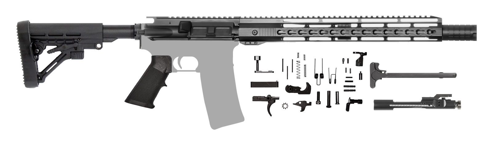 AR-15 Rifle Kit 14.5