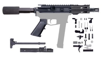 9MM WASP AR-9 Pistol Kit - 4 INCH BARREL / 1:10 TWIST / 4 INCH M-LOK Handguard / BCG / CHH / LPK / A-205-758