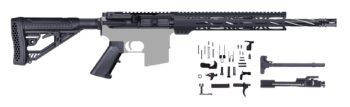 AR-15 Rifle Kit - 16 INCHES / .223 WYLDE / ss bear claw / 12 INCH flat top M-LOK / 205-154