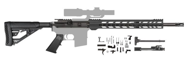 grendel huntsman ar15 rifle kit 18 inch 6 5 grendel kymond 205620