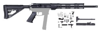 AR-9 Rifle Kit - 16 INCH / 9mm / 1:10 / 12 INCH Keymod Handguard / BCG / CHH / LPK / Non-Lock Back / A-205-190