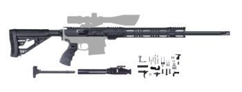 AR-10 Creedmoor Rifle Kit - 22"/ 6.5 Creedmoor / 1:8 / 15″ M-LOK Rail / BCG / CH H / Buttstock Kit / Ergo Grip / LPK / A-205-610