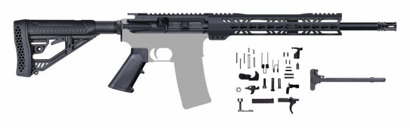 ar15 rifle kit 16 inch 556 nato 12 inch keymod 305010