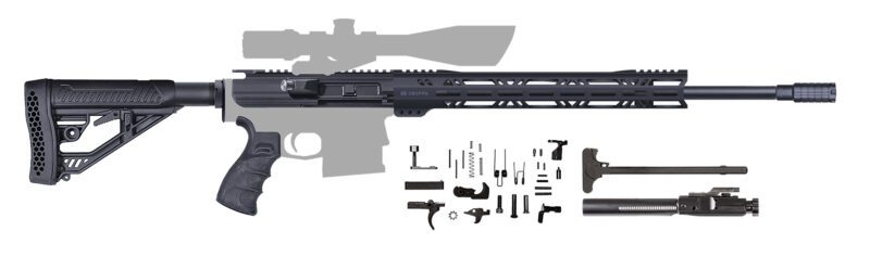 ar10 rifle kit 20 inch 6 5 creedmoor mlok linear comp 205613
