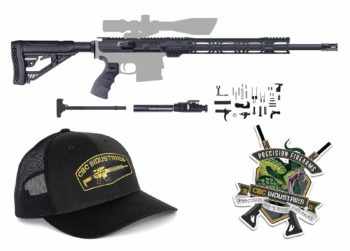 AR-10 Rifle Kit – 20″ / .308 / 1:10 / 15″ M-LOK Handguard / Bolt Carrier Group / Charging Handle / Buttstock Kit / Lower Parts Kit / Sticker / Hat  S-205-181
