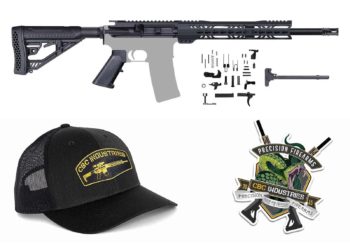 AR-15 Rifle Kit - 16" / 5.56 / 1:8 / 12" Keymod AR-15 Handguard / Charging Handle / Sticker / Hat / AR-15 Buttstock Kit / AR-15 Lower Parts Kit / (DOES NOT INCLUDE BCG)