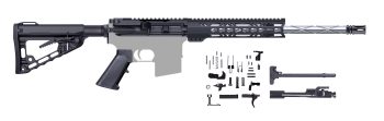 AR-15 Rifle Kit - 16 INCH / .223 WYLDE / 1:8 / SS Diamond Flute / 10 INCH Keymod Handguard / BCG / CHH / LPK / A-205-991