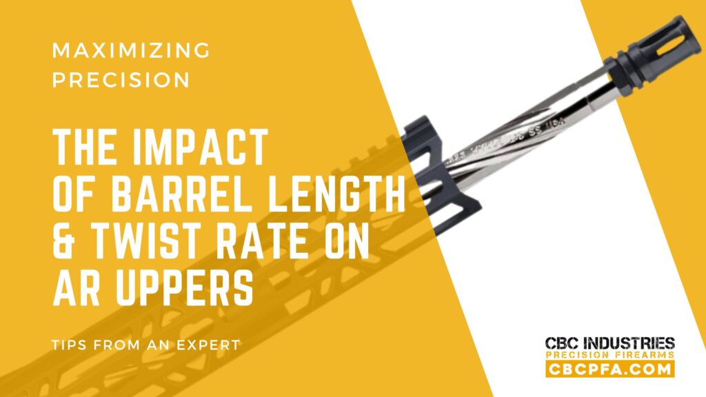 how barrel length affects twist rate